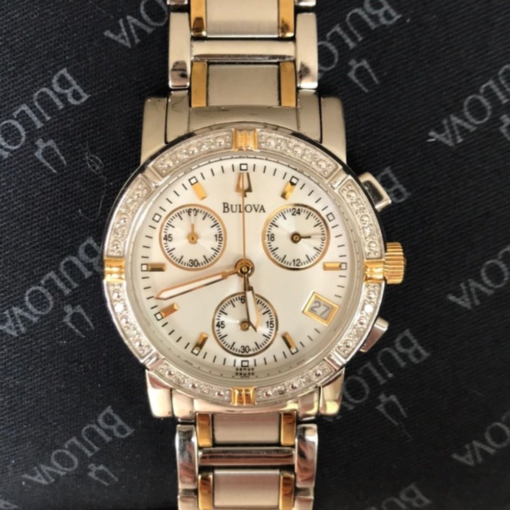 Bulova Diamond Chronograph FS00
